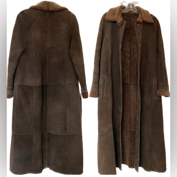 Dominic Bellissimo Jackets & Blazers - VERY GOOD DEAL!!!🔥 Beautiful AUTHENTIC Dominic Bellissimo Shearling Long Coat